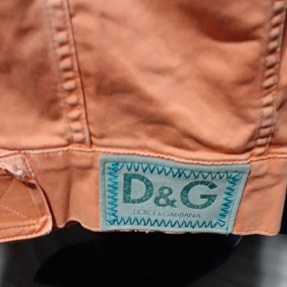 D&G Tangerine Cropped Jacket - Picture 3 of 3